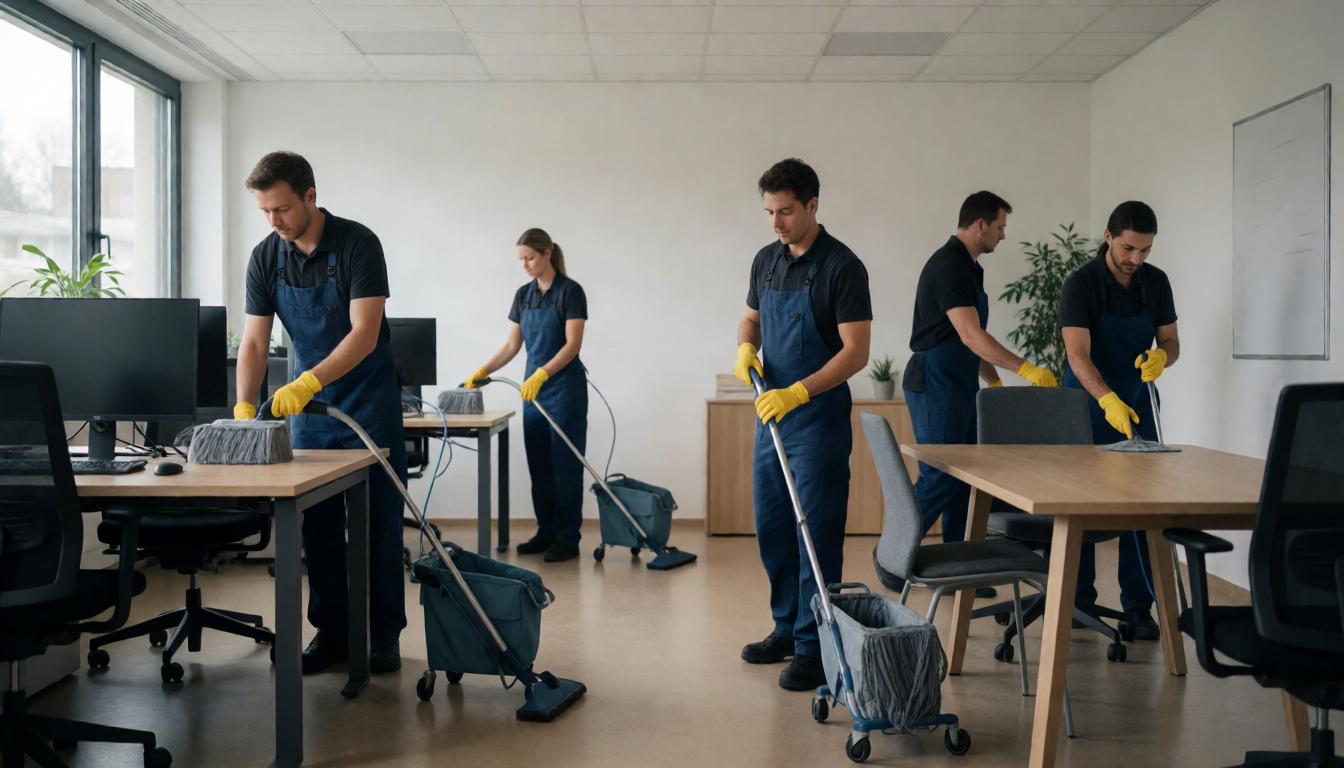 Büroreinigung mit System
