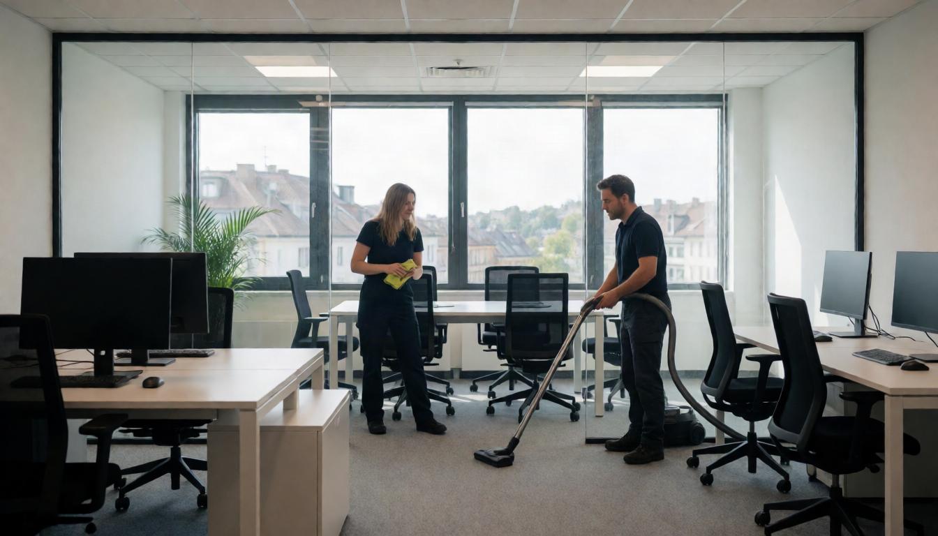 Büroreinigung für kleine Teams